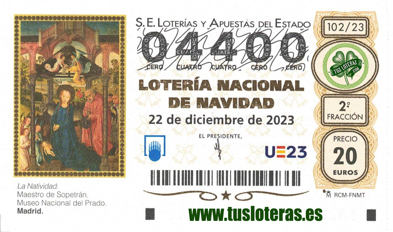 Decimo Navidad 04400 